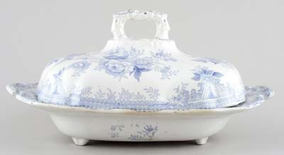 Vegetable Dish with Cover c1900